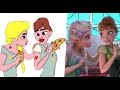 Frozen 2 Elsa funny Drawing memes - Try not To laugh