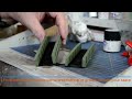 Building the MMR Models Girder Bridge Kit in N gauge (part 2 painting)