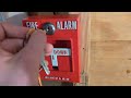 Simplex 4004 fire alarm test 14