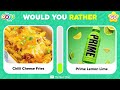 Would You Rather...? Spicy VS Sour JUNK FOOD Edition 🌶️🍋