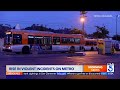 Man stabbed at Metro stop hours after bus driver attacked