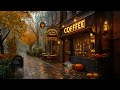 Rainy Day Coffee Jazz ☕ Sweet Jazz Music and Soothing Rain Sounds to relax, work and sleep well 🌧️