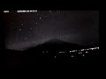 disappearing fireball.   live stream from Japan.