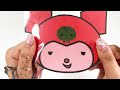 [Paper diy🎈] Sanrio Skincare Blind bag Paper ASMR /Kitty/Kuromi/Cinnamoroll/Mymelody