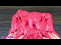 RED Slime ! Mixing Random into GLOSSY Slime ! Satisfying Slime Video #286 - Nastya Slime