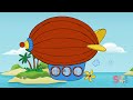 Learn Letters W - Z with Captain Seasalt and the ABC Pirates | Cartoons For Kids