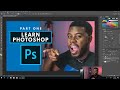 How to Use Adobe Photoshop (Part 1) Graphic Design Tutorial for Beginners