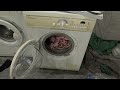 Washing machine electrolux EW1277F - spin 1200 rpm and check the new camera in 8K quality