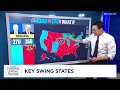 Steve Kornacki breaks down the key swing states for the 2024 presidential election at CNBC FA Summit