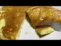 Easy Pancakes | فطيرة البيض والحليب | فطور رائع وسريع بمكونات موجوده في كل بيت | Egg & Milk Pancakes