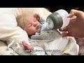 REBORN Morning Routine 🍼🥣 Feeding & Changing Reborns  #rebornroleplay #rebornbaby #reborns