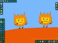 Bfdi blocky pranking Firey