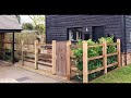 Time Lapse landscape gardening a Cottage Garden