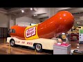 Oscar Mayer Wienermobile at the The Henry Ford Museum in Dearborn, MI.