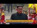 Kim Jong Un cruza a Corea del Sur