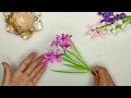 How to Make Crepe Paper Flowers | Art and Craft |