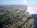 Aerial view coming in to land