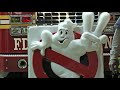 Ghostbusters Fans and Real ECTO-1 Car Revisit Original New York Firehouse