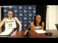 🗣️Indiana FEVER, CAITLIN CLARK react to LOSS against Chicago SKY | Press Conference | Yahoo Sports