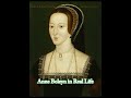 Anne Boleyn in The Tudors vs irl#tudors#anneboleyn