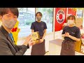 Street magic by Japanese professional magicians