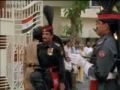 Michael Palin at the India-Pakistan border ceremony - BBC