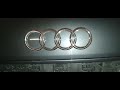 Audi Car battery test with interior lightings - an alternator test - low charging voltage