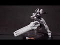 Gundam Schwarzette HG 1/144 | SPEED BUILD| ASMR BUILD | Model kit by JMS