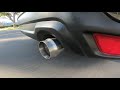 Sound Clip: Crawford CDR Series 17+ Forester Axle Back Muffler Delete Un-Resonated
