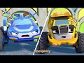 Little Rescue Squad Song | Police Car, Fire Truck, Ambulance | Kids Songs | BabyBus - Cars World