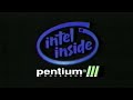 Intel Pentium III 3 Retro Commercial Off VHS