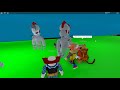 Ghost Gallant Gaming And Scrap Baby Animatronics in Roblox Scrap Baby's Pizza World