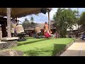 Polynesian Culture Center-PCC..Tongan Village drumming show/demonstration