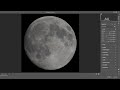 Den Mond mit seinen Kratern fotografieren