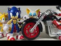 MOTORCYCLE! Shadow the Hedgehog NKOK Sonic Sega All Stars Racing RC Bike Jakks Pacific FIgure Review