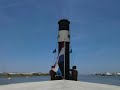 Steam Tug Hercules whistling under the Botlek bridge Rotterdam Holland