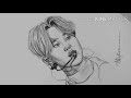 Drawing Park Jimin of BTS