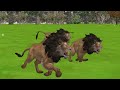 Giant Tiger vs Mammoth Elephant Prehistoric Mammals vs Shadow Itself Animal Revolt Battle Simulator