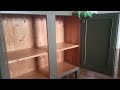 REPURPOSED HUTCH TOP // FURNITURE FLIPS // BURLAP FURNITURE