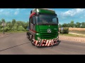 ETS2 Heavy Cargo Pack DLC - 8x4 Mercedes-Benz New Actros Trailer Pick Up