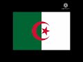 The National Flag Of Algeria |  #flagproject