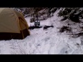 Snowshoe Wilderness Winter Camping on the Moon River