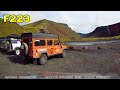 Iceland: 104km of F Roads (F224,F208,F233,F210,F232,F209)