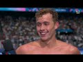 Leon Marchand pays off expectations with OLYMPIC RECORD in 400m IM victory | Paris Olympics