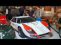 Adam Carolla with Ken Miles' Original Ford GT40