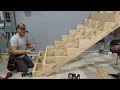 Building a Large Staircase and How to Layout a Stair Stringer