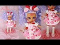 Carebears Collab Doll Repaint - Lovealot Bear Sweet Lolita by Susika