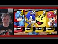 Let's Play! 6: Super Smash Bros - Retro Battle - Mega Man VS Sonic, Pac-Man, and Mario