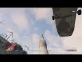 GTA V landing with tank