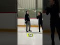 Hockey player learns how to figure skate with Gabby Daleman